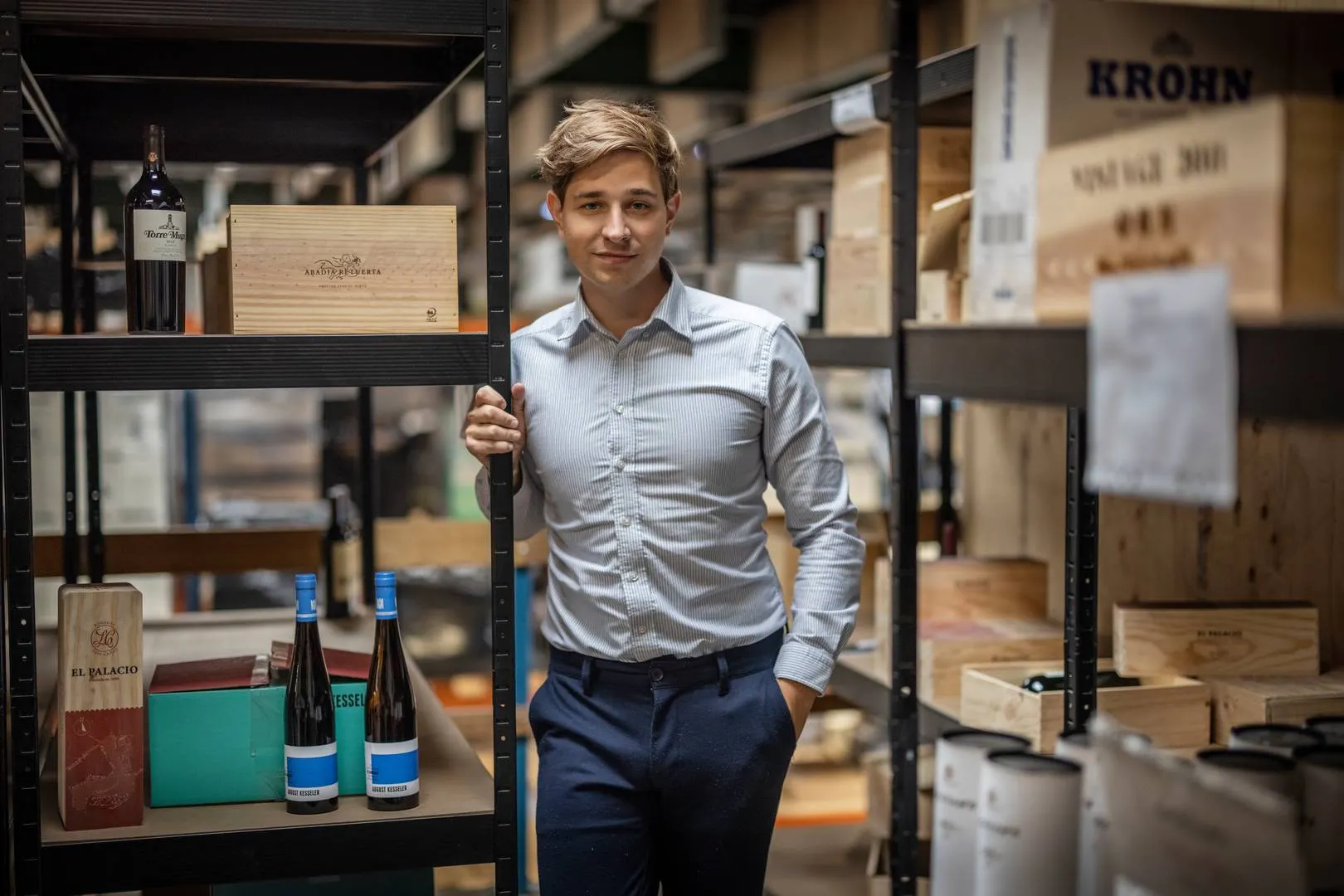 Tobias i vinkælder